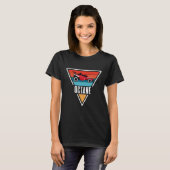 T-shirt Graphisme Octane Rocket Soccer Rétro Coucher de so (Devant entier)