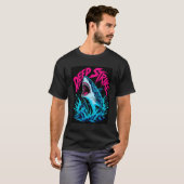 T-shirt Graphisme requin Deep Strike ADOM (Devant entier)