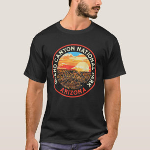 T-shirt Graphisme Rétro des Années 80 du Parc National du
