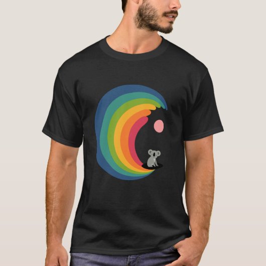 T-shirt Graphisme Threadless Andy Westface Dream Surfer (Devant)