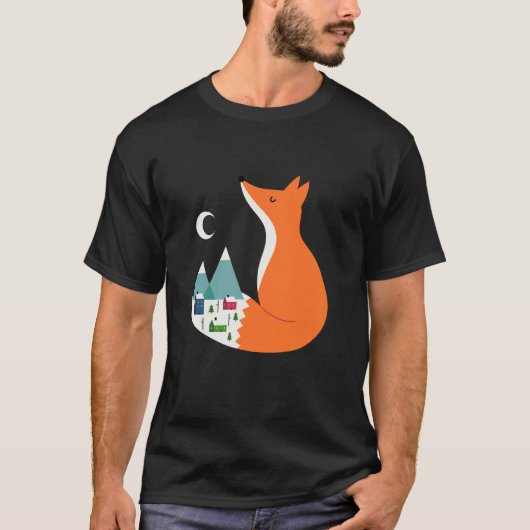T-shirt Graphisme Threadless Andy Westface Rêves d'Hiver (Devant)