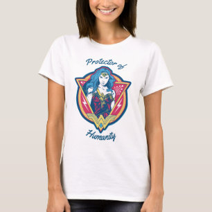 T-shirt Graphisme Tri-Color Wonder Woman