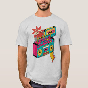 T-shirt graphismes des années 90