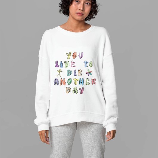 T shirt Grappige kleurentekst