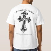 T-shirt GrapplersPrayerCross (Dos)