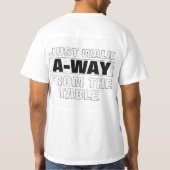 T-shirt gras drôle (Dos)