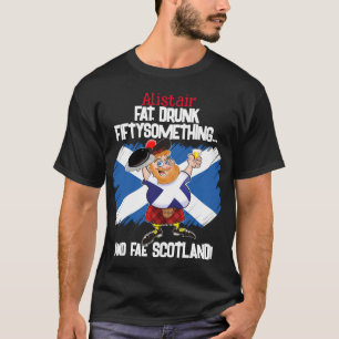 T-shirt Gras, Drunk, Fiftysome... et fae SCOTLAND !