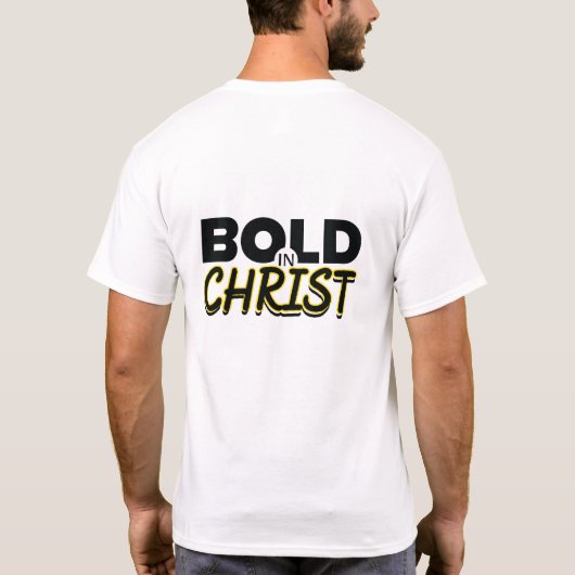 T-shirt Gras en Christ (Dos)
