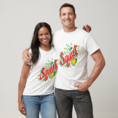 T-shirt Gras Rétro "Soif d'écureuil Quencher" Citrus Soda (Unisexe)