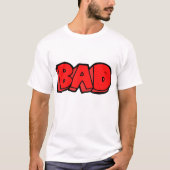 T-shirt Gras rouge mauvais style de graffiti (Devant)