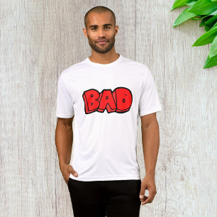 T-shirt Gras rouge mauvais style de graffiti
