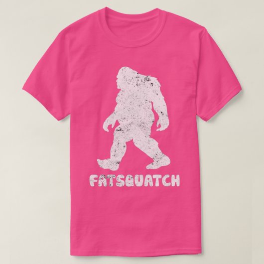 T-shirt Gras Sasquatch Bigfoot (Design devant)
