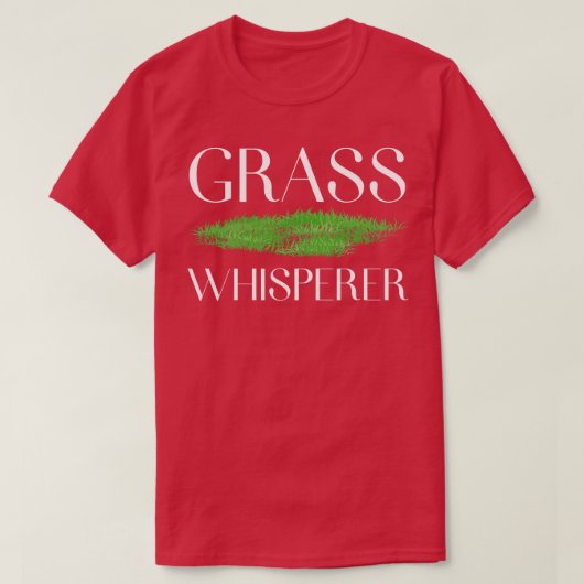 T-shirt Grass Whisperer (Design devant)