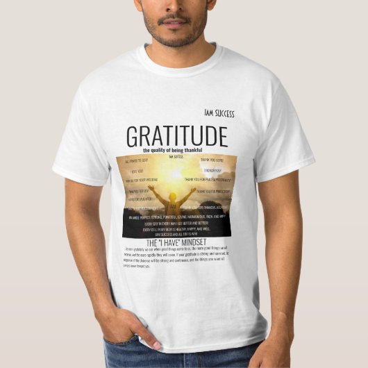 T-SHIRT GRATITUDE (Devant)