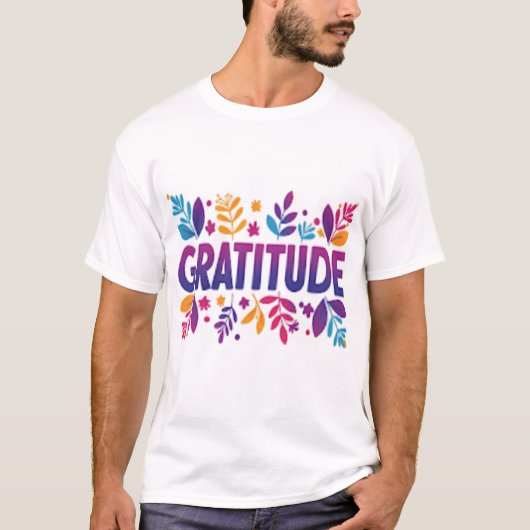 T-shirt Gratitude (Devant)