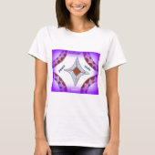 T-shirt "Gratitude Peace Love Unite" Mandala Art Imprimer (Devant)