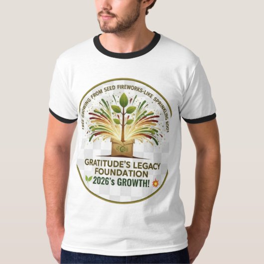 T-shirt Gratitude's Legacy Foundation 2026 Growth Tree T-S (Devant)