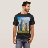 T-shirt gratte-ciel moderne de Dubaï Corniche (Devant entier)