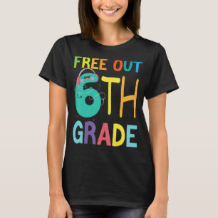 T-shirt Gratuit 6e année Bonne Dernière journée de l'école