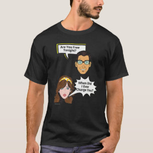T-shirt Gratuit Ce Soir Quand Ai-Je Facturé Relation 1