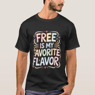 T-shirt Gratuit est mon budget de saveur préféré Économe F