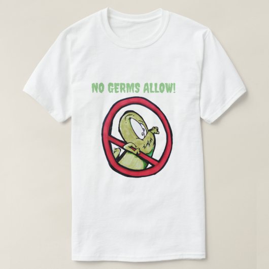T-SHIRT GRATUIT GERMS (Design devant)