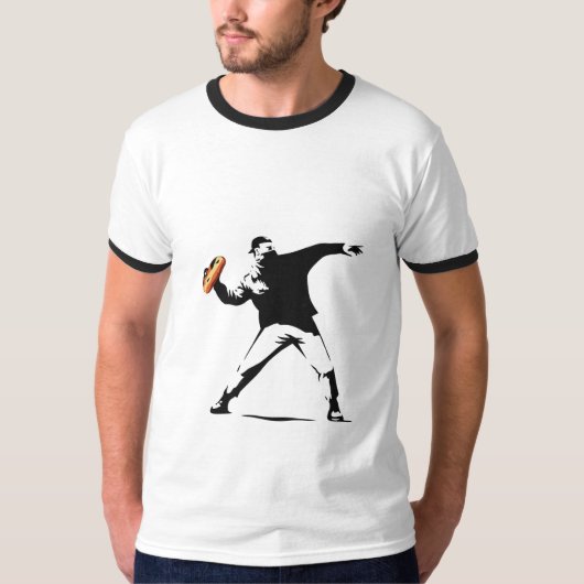T-shirt Gratuit Guy sandwich de D.C. – Protestation d'art (Devant)