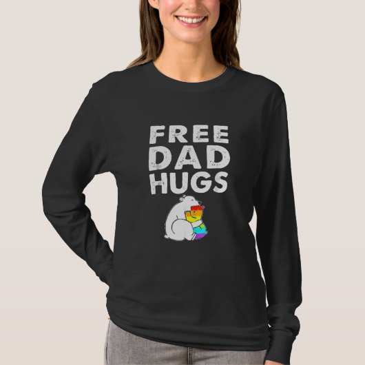 T-shirt Gratuit Papa Hugs (Devant)