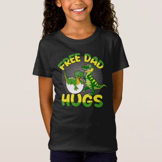 T-Shirt Gratuit Papa Hugs (Devant)
