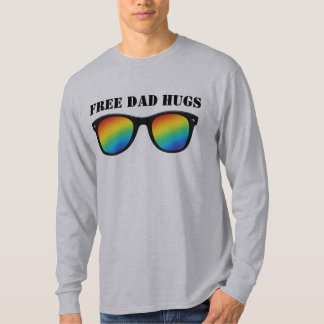 T-shirt Gratuit Papa Hugs - Rainbow Wayfars