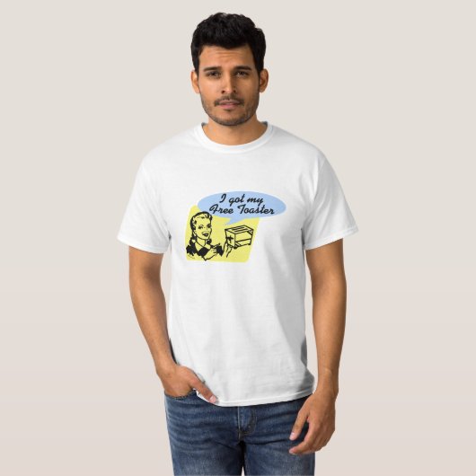 T-shirt Gratuit Toaster (Devant entier)