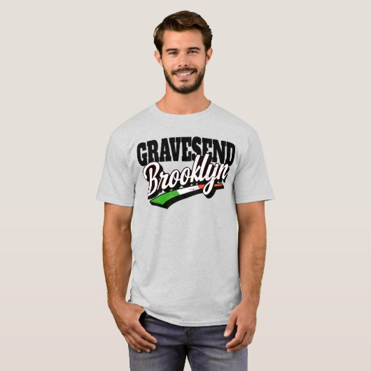 T-shirt Gravesend Brooklyn (Devant entier)