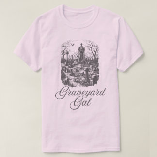 T-shirt Graveyard Gal Boyfriend