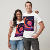 T-shirt Gravité et magnétisme dans l'espace – Science futu (Unisexe)