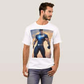 T-shirt Gravité et magnétisme Superhero Tee (Devant entier)