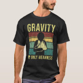 T-shirt Gravité Mon seul faible blessure à la main brisé b (Devant)