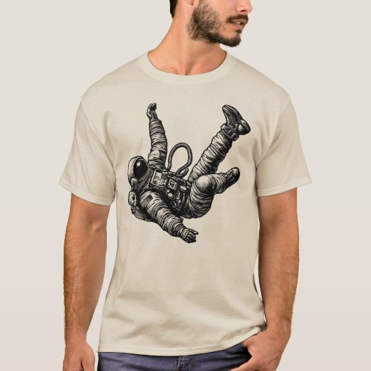 T-shirt Gravité zéro (Devant)