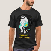 T-shirt Gravité zéro astronaute (Devant)