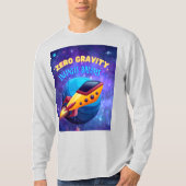 T-shirt Gravité zéro rêves infinis (Devant)