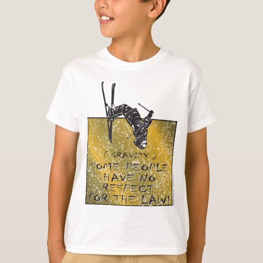 T-shirt Gravity Skier (Devant)