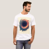T-shirt Gravity Vortex : Collection Cosmic Tee (Devant entier)