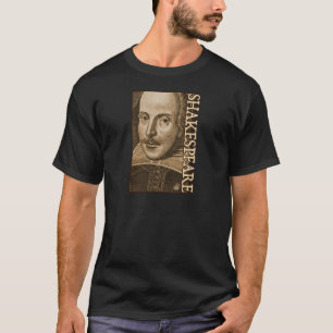 T-shirt Gravures de Shakespeare Droeshout