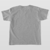 T-shirt Gray T shirt Offset for Boys & Teens  (Couchage Retour)