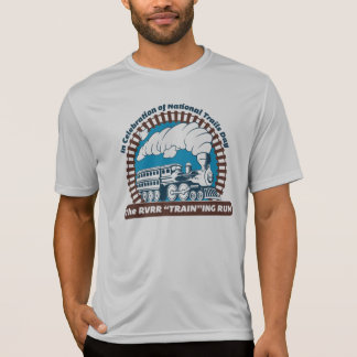 T-shirt "Gray Tech" pour hommes RVRR "Train"
