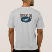 T-shirt "Gray Tech" pour hommes RVRR "Train" (Dos)