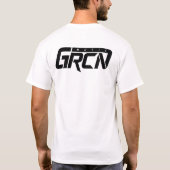 T-shirt GRCN Music (Logo noir) (Dos)