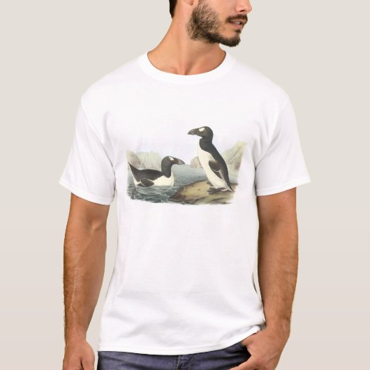 T-shirt Great Auk par Audubon (Devant)