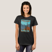 T-shirt Great Basin National Park Nevada Poster Design (Devant entier)