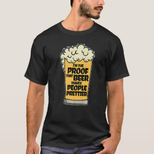 T-shirt Great Beer Statement Drunk Alcohol Party Festival