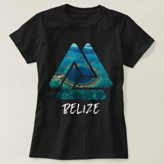 T-shirt Great Blue Hole Belize Travel Cadeau (Design devant)
